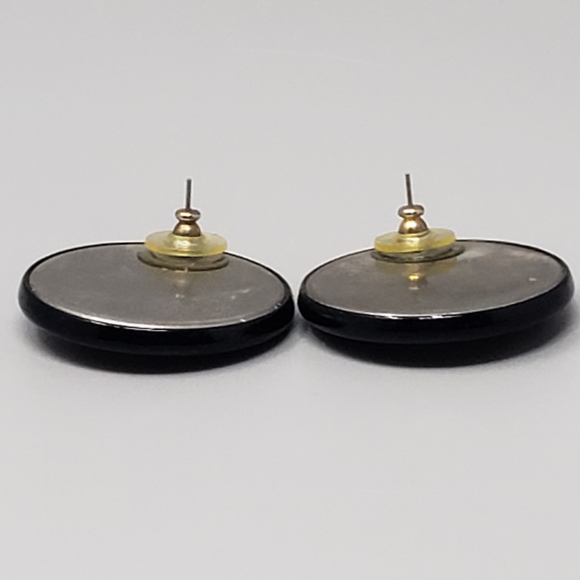 Vintage Compass Earrings - Picture 7 of 10